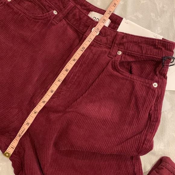 NWT Burgundy corduroy high-rise “mom” pants BDG Urban Outfitters - Picture 7 of 12